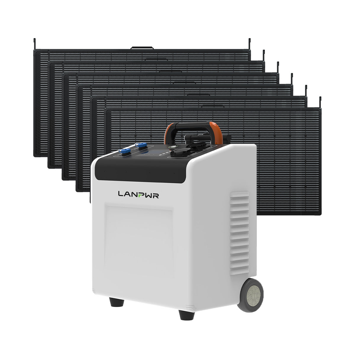 LANPWR 5kWh Power Kits | UBird Solar Power Station | 5000W 5120Wh Solar Generator
