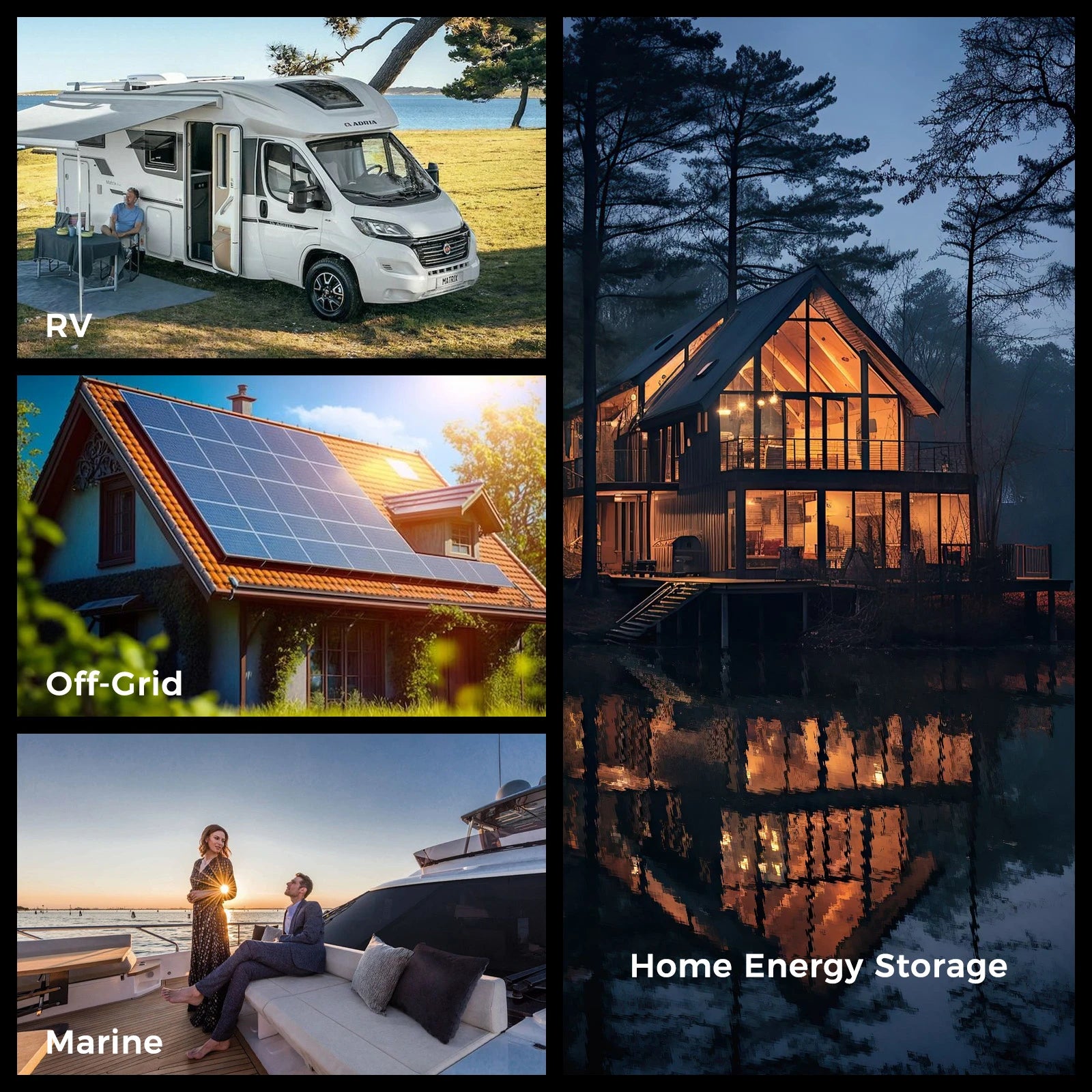 LANPWR 24V 100Ah LiFePO4 Battery with Bluetooth 5.0, Maximum Load Power 2560W, 2560Wh Energy