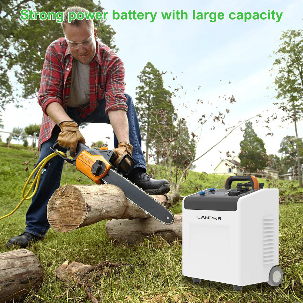 Pre-order: LANPWR UBird-XN-Plus-50E Solar Power Station | 5000W 5120Wh Portable Suitcase Energy Storage System