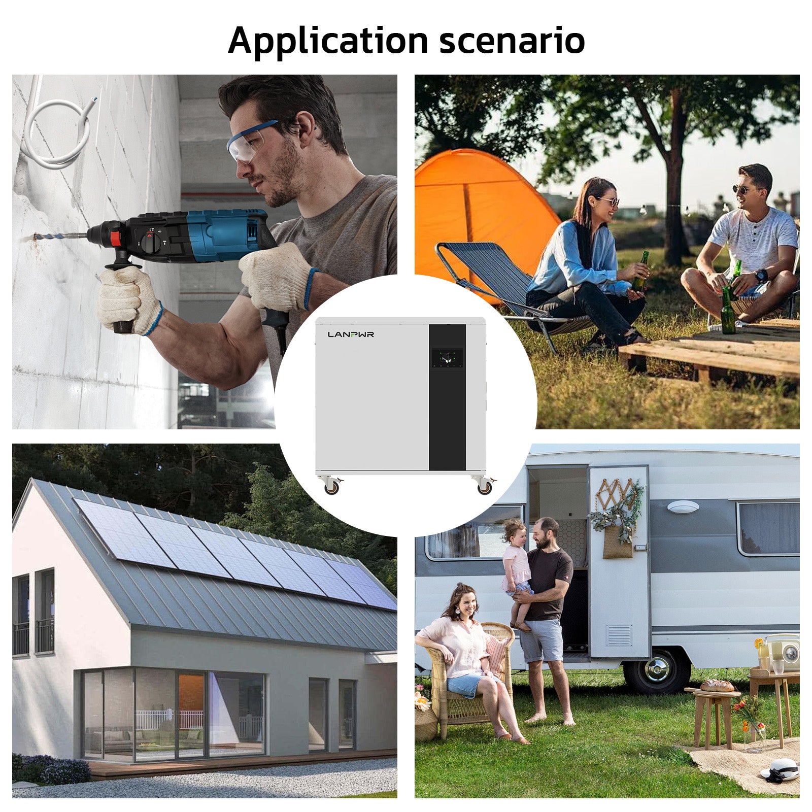 Pre-order: LANPWR UFox-Plus-E Series Solar Power Station | 5120Wh Off-Grid Energy Storage System